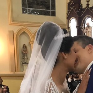 Munik e Anderson se casaram em outubro de 2017