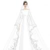 Givenchy Haute Couture divulgou o croqui do vestido de noiva de Meghan Markle