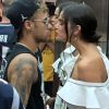 Bruna Marquezine e Neymar ficaram juntinhos neste domingo, dia 20 de maio de 2018, no Rio de Janeiro