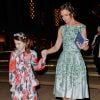 Katie Holmes e Suri Cruise usaram vestidos com flores na abertura de gala do American Ballet Theatre na The Metropolitan Opera House, em Nova York, nos Estados Unidos, na noite desta segunda-feira, 21 de maio de 2018
