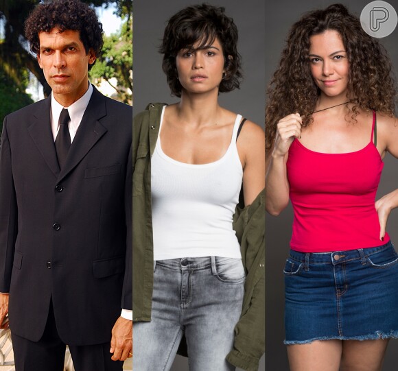 Na novela 'Segundo Sol', Maura (Nanda Costa) também terá um caso com Selma (Carol Fazu), que será casada com Lourival (Jackson Costa)