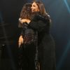 Ivete Sangalo convidou Paula Fernandes para subir ao palco em pocket show nesta terça-feira, dia 22 de maio de 2018