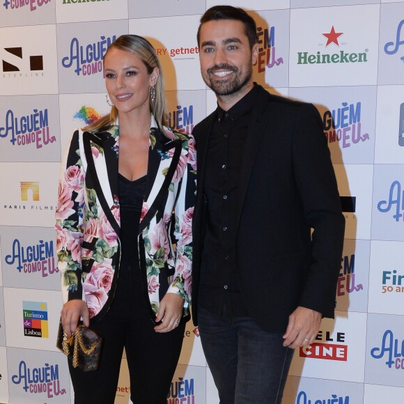Paolla Oliveira e Ricardo Pereira na pré-estreia do filme 'Alguém Como Eu', no Cinemark Iguatemi, em São Paulo, nesta terça-feira, 22 de maio de 2018