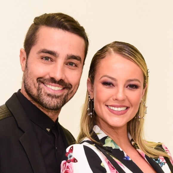 Ricardo Pereira e Paolla Oliveira na pré-estreia do filme 'Alguém Como Eu', no Cinemark Iguatemi, em São Paulo, nesta terça-feira, 22 de maio de 2018