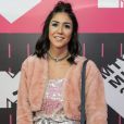 Foquinha usou ainda choker da marca Magenta e bolsa Par Par Bags no MTV Millennial Awards Brasil 2018, realizado no Citibank Hall, em São Paulo, na noite desta quarta-feira, 23 de maio de 2018