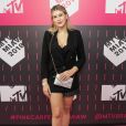 Niina Secrets usou botas Louboutin no MTV Millennial Awards Brasil 2018, realizado no Citibank Hall, em São Paulo, na noite desta quarta-feira, 23 de maio de 2018