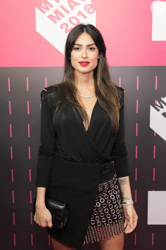 Thaila Ayala usou delicadas joias Andrea Conti no MTV Millennial Awards Brasil 2018, realizado no Citibank Hall, em São Paulo, na noite desta quarta-feira, 23 de maio de 2018