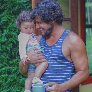 Bruno Gissoni também compartilhou o momento em que sua filha, Madalena, falou 'papai'