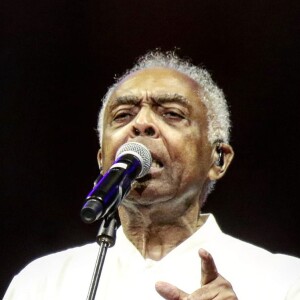 Gilberto Gil fez show no Back2Black in Concert, no Rio, nesta sexta-feira, 25 de maio de 2018