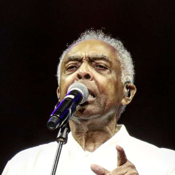 Gilberto Gil fez show no Back2Black in Concert, no Rio, nesta sexta-feira, 25 de maio de 2018