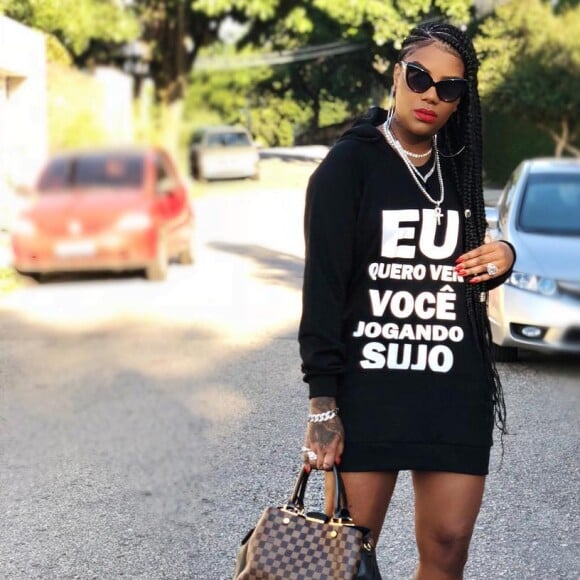 Ludmilla lotou a plateia de seu show na Suiça