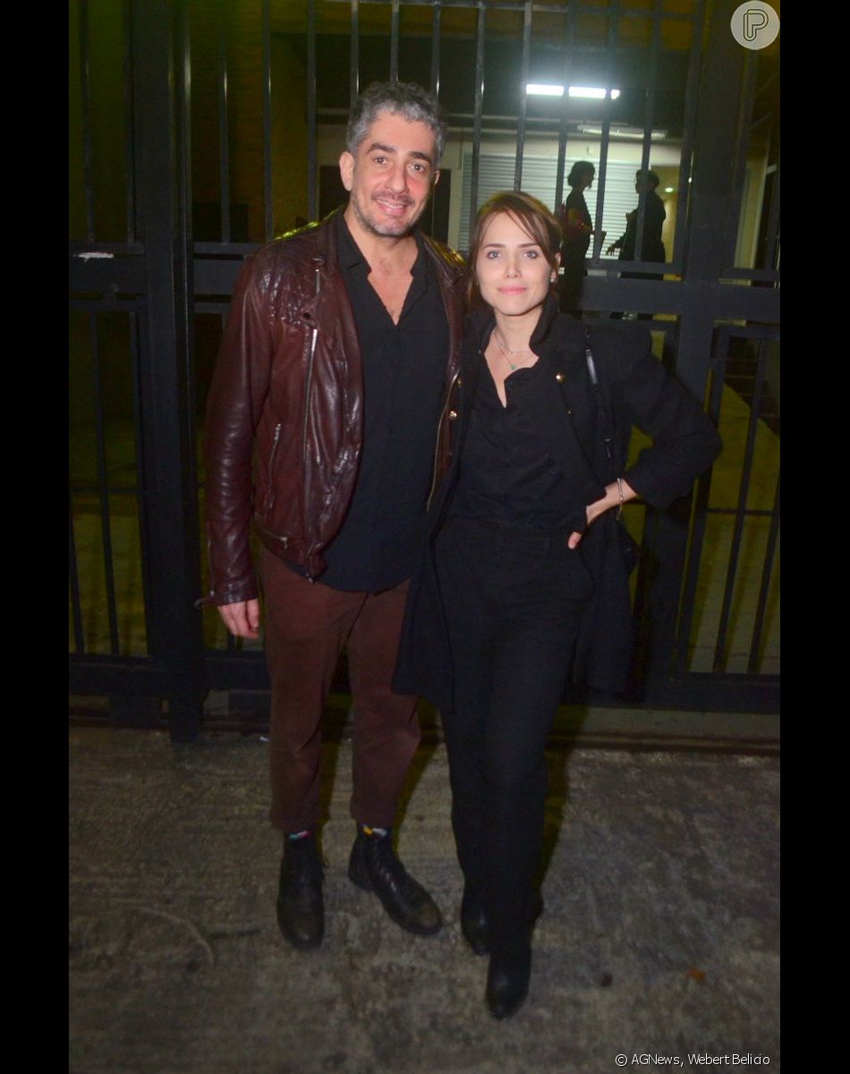 O casal Letícia Colin e Michel