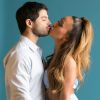 Fofos! Sabrina Sato e Duda Nagle trocam beijos em ensaio para Dia dos Namorados