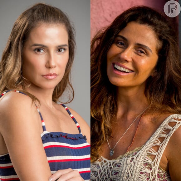 Karola (Deborah Secco) e Luzia (Giovanna Antonelli) se atracam, a DJ esbofeteia a vilã, mas é atingida com uma paulada nos próximos capítulos da novela 'Segundo Sol'