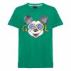 Divertida e descolada, a camiseta estampada com o personagem Mickey Mouse da marca Água de Coco – também disponível em amarelo – custa R$179,00