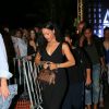 Após o jantar, Rihanna foi ao evento Atelier World Tour, no Morro da Urca, Zona Sul do Rio de Janeiro