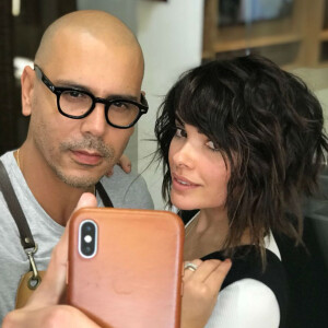 Hairstylist Anderson Couto explicou o novo cabelo de Vanessa Giácomo nesta quarta-feira, 30 de maio de 2018