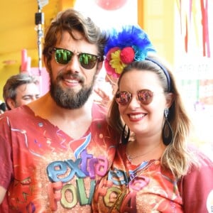 Mulher de Rafael Cardoso, Mariana Bridi deu à luz Valentim na quarta-feira, 30 de maio de 2018