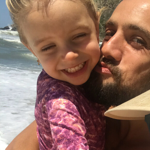 Rafael Cardoso e Mariana Bridi também são pais de Aurora, de 3 anos,