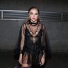 Luísa Sonza apostou em look transparente para show em São Paulo