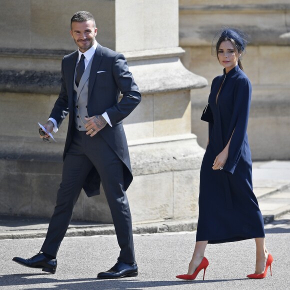 Victoria Beckham e seu marido, David Beckham, foram convidados para o casamento de príncipe Harry e Meghan Markle