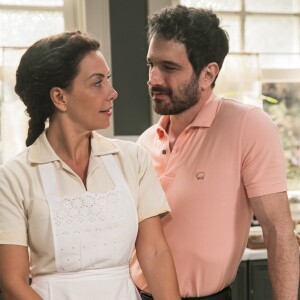 Fabiula Nascimento vive a cozinheira Cacau, irmã de Luzia (Giovanna Antonelli), em 'Segundo Sol'