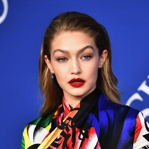 Gigi Hadid no CFDA (Council of Fashion Designers of America) Awards 2018, realizado no Brooklyn Museum, em Nova York, nesta segunda-feira, 4 de junho de 2018