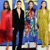 Naomi Campbell, Kourtney Kardashian, Gigi Hadid e Irina Shayk chamaram atenção com suas produções no CFDA (Council of Fashion Designers of America) Awards 2018. Veja os looks das famosas no evento!
