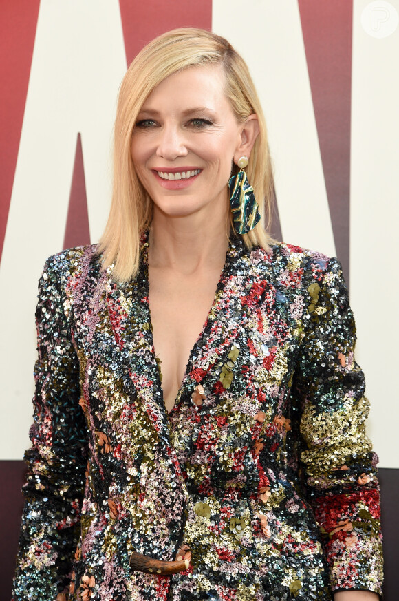 Cate Blanchett na première mundial do filme 'Ocean's 8' ('Oito Mulheres e um Segredo') no Alice Tully Hall, em Nova York, nesta terça-feira, 5 de junho de 2018