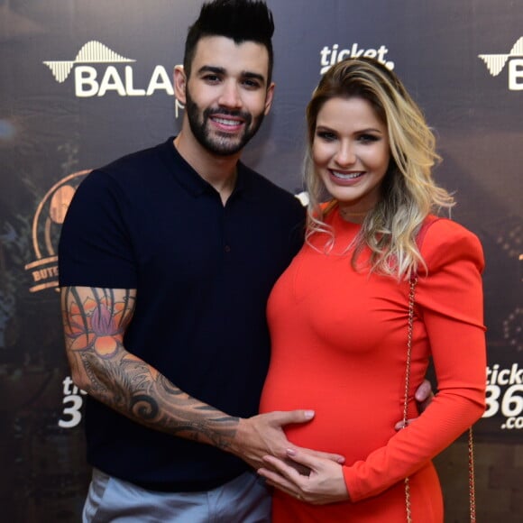 Andressa Suita e Gusttavo Lima decidiram que o nome do segundo filho será Samuel