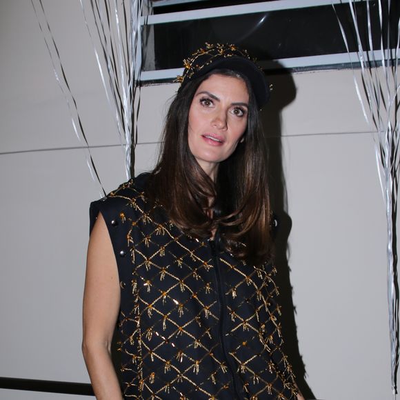 Isabella Fiorentino no desfile da La Dolce Belle, em São Paulo, nesta quarta-feira, 6 de junho de 2018