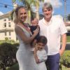 Eliana e o diretor de TV Adriano Ricco são pais da pequena Manuela, de 8 meses