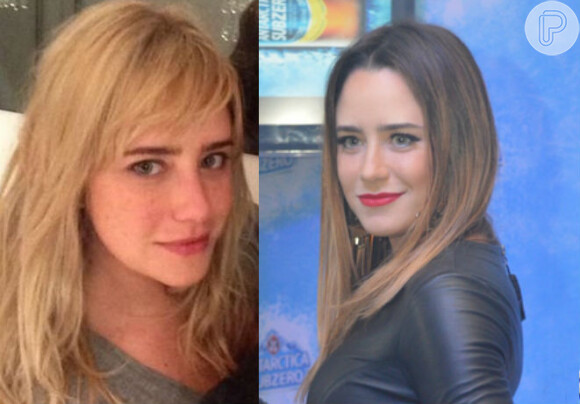 Fernanda Vanconcellos adota franjinhas e fica loira para novo personagem na TV