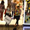 Sophia Abrahão fez compras no shopping Rio Design, na Barra da Tijuca, Zona Oeste do Rio de Janeiro, nesta quinta-feira, 17 de julho de 2014