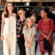 Angelina Jolie está em batalha judicial pela guarda dos filhos