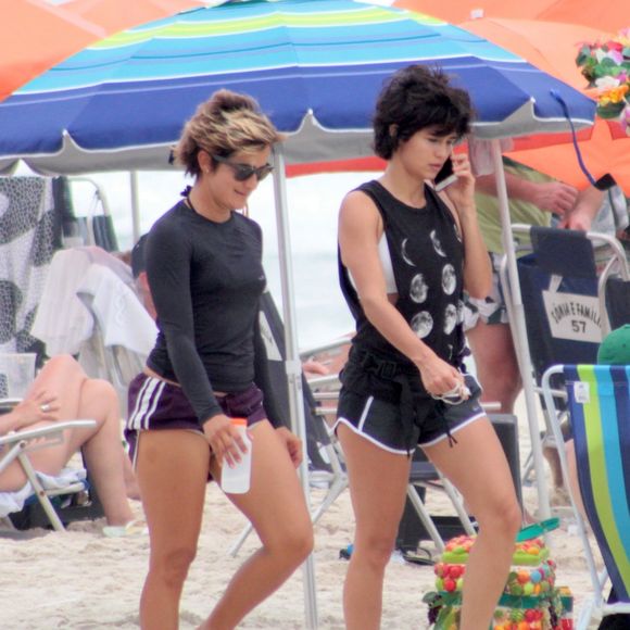 Nanda Costa assumiu o relacionamento com Lan Lahn no Dia dos Namorados