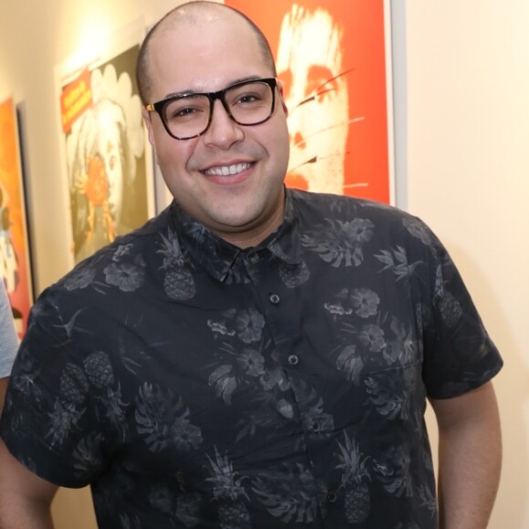 Tiago Abravanel conferiu a estreia de 'Ícaro and The Black Stars' no Teatro XP Investimentos, na zona sul do Rio, nesta terça-feira, 19 de junho de 2018