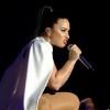 Demi Lovato foi uma das atrações do Palco Mundo no segundo dia do Rock in Rio Lisboa