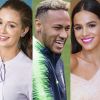 Neymar recebeu o apoio da namorada, Bruna Marquezine, e de Marina Ruy Barbosa antes do jogo do Brasil contra a Sérvia pela Copa do Mundo da Rússia