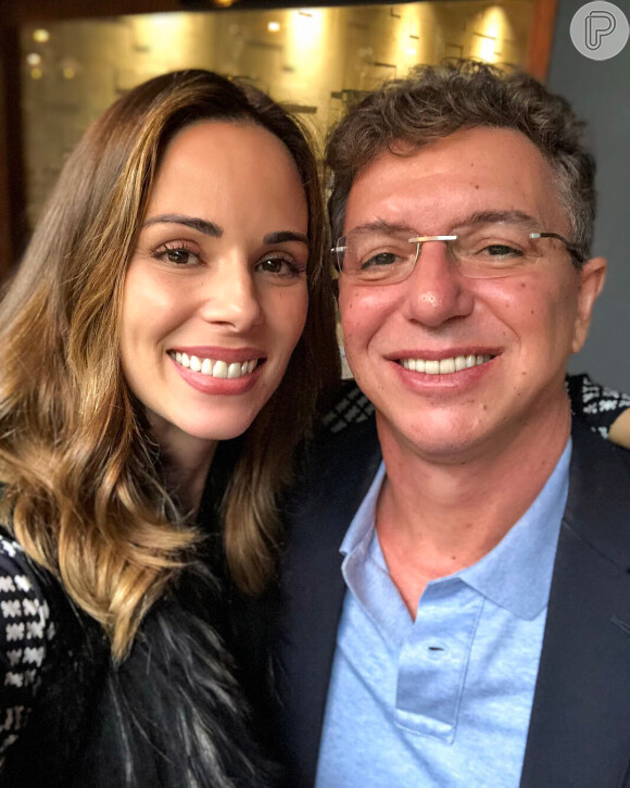 Ana Furtado elogia o marido, Boninho: 'Meu maridão parceiro! Melhor amigo e apoiador'
