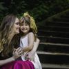 Fernanda Rodrigues posou ao lado da filha em um ensaio fotográfico, recentemente