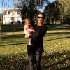 Durante a licença-maternidade, a atriz fez uma viagem para a Argentina com a filha