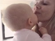 Nos EUA, Eliana ganha beijo da filha, Manuela: 'Não aguento tanta fofura'. Foto!