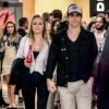 Juliano Laham surge de mãos dadas com nova namorada em Teatro do shopping da Gávea, zona sul do Rio de Janeiro, nesta sexta-feira, 13 de julho de 2018