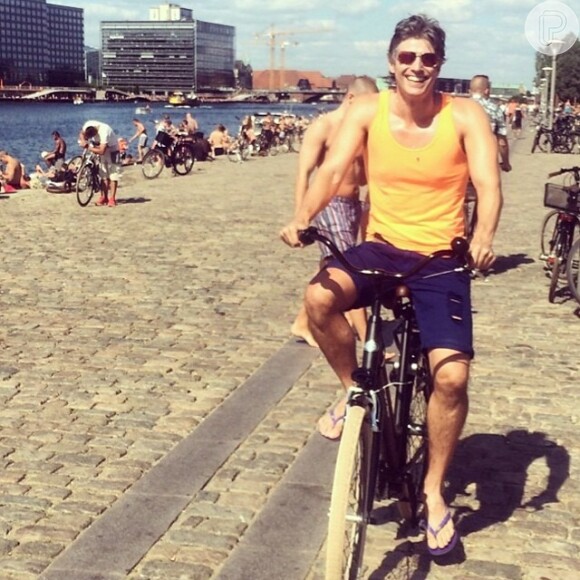 Reynaldo Gianecchini viaja para a Dinamarca após fim de 'Em Família'