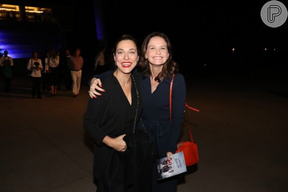 Fernanda Rodrigues e Julia Rabello na estreia do musical 'A Noviça Rebelde', no Rio de Janeiro, nesta sexta-feira, 20 de julho de 2018