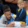 Neymar assistiu com o filho, Davi Lucca, a final do torneio Neymar Jr's Five, neste sábado, 21 de julho de 2018