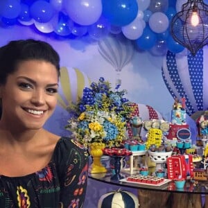 Thais Fersoza mostrou a festa de aniversário de Teodoro, seu filho caçula com Michel Teló