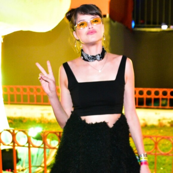 Agatha Moreira foi uma das convidadas do aniversário da influencer Gabi Lopes