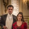 Elisabeta (Nathalia Dill) rejeita se casar de uma hora para outra com Darcy (Thiago Lacerda), no capítulo de quinta-feira, 9 de agosto de 2018, da novela 'Orgulho e Paixão'
